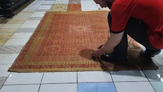 Interesting carpet washing | Rug washing