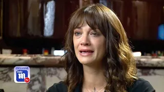 Asia Argento breaks down in Daily Mail TV exclusive interview