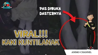 LAGI VIRAL KAKI KUNTILANAK MELAYANG KETIKA DIBUKA DASTERNYA!!!