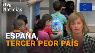 UE: UNO de cada CUATRO NIÑOS vive bajo la amenaza de la POBREZA INFANTIL | RTVE Noticias