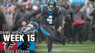 Atlanta Falcons vs. Carolina Panthers Game Highlights | NFL 2023 Week 15