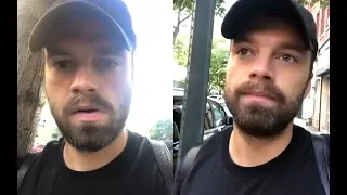 Sebastian Stan | Instagram Live Stream | 3 August, 2018