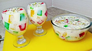 Healthy & Refreshing Sabudana Drink | Fruits & Sabudana Dessert Recipe By MMSS