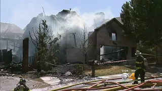 Winds Fuel Fire That Burns Homes In Castle Rock