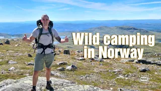 Hiking and wild camping solo in Norway