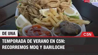 TEMPORADA de VERANO en C5N: RECORREMOS MAR DEL PLATA y BARILOCHE