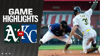 A's vs. Royals Game Highlights (5/17/24) | MLB Highlights