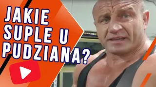 Tylko worki i mata - jakie suple stosuje Pudzian?