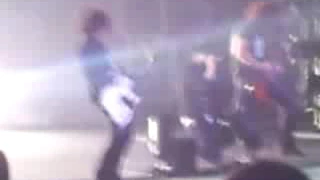 Frerard moment -Frank slaps Gerard's bum