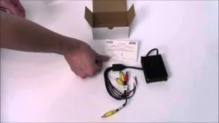 Распаковка блока автоматического переключения камер AVS02TS