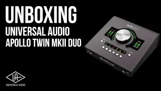 Unboxing - Universal Audio Apollo Twin MkII Duo