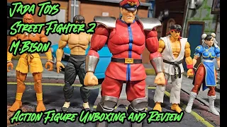 Jada Toys Street Fighter 2 M.Bison Unboxing & Review #actionfigures #actionfigurereview #toyunboxing