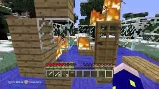 Minecraft RAGE - BURNING A KIDS HOUSE