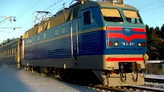 ЧС4-192 с пассажирским поездом №43