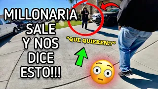 ♻️MILLONARIA SALE Y NOS DICE ESTO!!😳🤑✅Lo Que Tiran En USA 🇺🇸! Dumpster Diving En California!