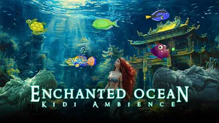 Find Tranquility with Magical Ocean Music🦈Enchanting Ambiance for Relaxation and Deep Sleep 🧜‍♂️