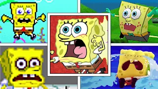 Evolution Of SpongeBob SquarePants Deaths & Game Over Screens (2001-2024)