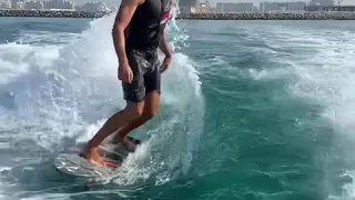 UAE wakesurf champion Vladiosa