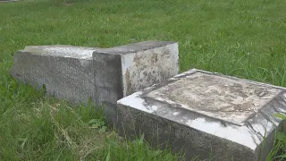 Volunteers clean up Lebanon Cemetery ahead of Memorial Day weekend