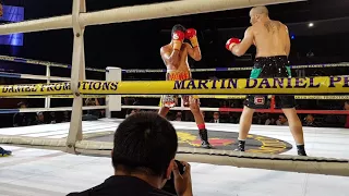 Iranian fighter. Navid Eftekhari vs Maxi Mahak. In Jakarta big fight