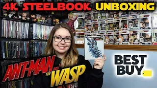 Ant-Man and the Wasp Best Buy Exclusive 4K Steelbook Unboxing!