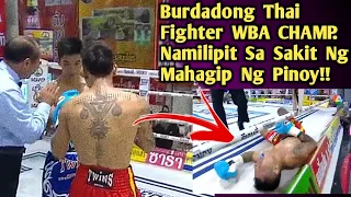 TUMALO SA LIMANG PINOY NA BURDADONG THAI BOXER NAMILIPIT SA SAKIT NABAWIAN DIN