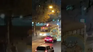 На Дальницкой загорелся трамвай / видео : Подслушано Одесса
