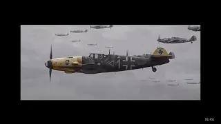 Luftwaffe fighters-Bf 109 V.S American bomber-B 17/fighters-P-51