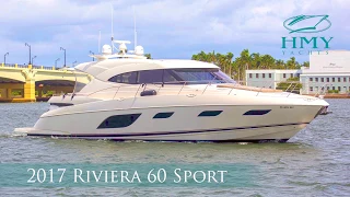 2017 Riviera 60' Sport - For Sale with HMY Yachts