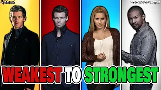 Ranking The Mikaelson Family - Weakest to Strongest | The Originals
