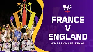 France v England in the Wheelchair Rugby League World Cup 2021 final | Cazoo Match Highlights