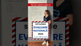 Simulare Evaluarea Națională clasa a VIII-a 2024 Matematică, Subiectul II.3