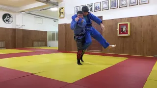 Arm spin ... Judoka Khashbaatar Tsagaanbaatar's Super technique