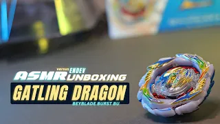 Gatling Dragon Unboxing | Takara Tomy Beyblade Burst BU B-199 | Impressively Satisfying ASMR!