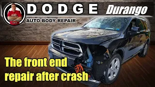 Dodge Durango. The body repair.  Ремонт кузова.