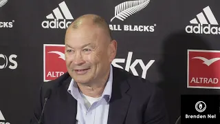 WALLABIES:  Post match presser - Bledisloe 2 - Eddie Jones & Tate McDermott