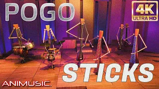 Animusic - Pogo Sticks - 4K