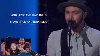 Alex Guthrie "Love and Happiness" Lyric - The Voice Blind Auditions 2019