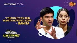 Turn of events in Dhruv & Banita's Interview  | Kollywood Central | Sun Music