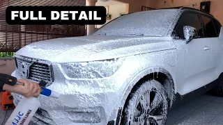 First Wash 2022 Volvo XC40 - Full Detail & Coating #cardetailing #autodetailing #detailing