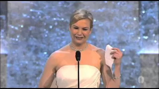 Renee Zellweger Wins Supporting Actress: 2004 Oscars