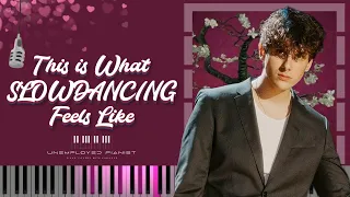 JVKE - This is What Slowdancing Feels Like (Piano cover | Tutorial | Karaoke)