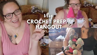 Week of crochet, Market Prep, Chatty Vlog