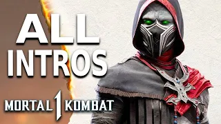 MORTAL KOMBAT 1 Ermac All Intros Dialogue Character Banter MK1