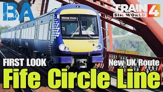 FIFE CIRCLE LINE FIRST LOOK - New UK Scottish Route - Class 170 Turbostar - Train Sim World 4