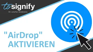 AirDrop-Funktion aktivieren