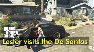Lester visits the De Santas | Driving Normally | GTA V