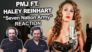 Singers Reaction/Review to "Postmodern Jukebox ft. Haley Reinhart - Seven Nation Army"