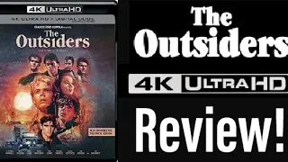 The Outsiders (1983) 4K UHD Blu-ray Review!