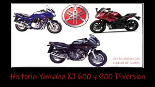 Historia de la Yamaha XJ 600 S y XJ 900 S Diversion